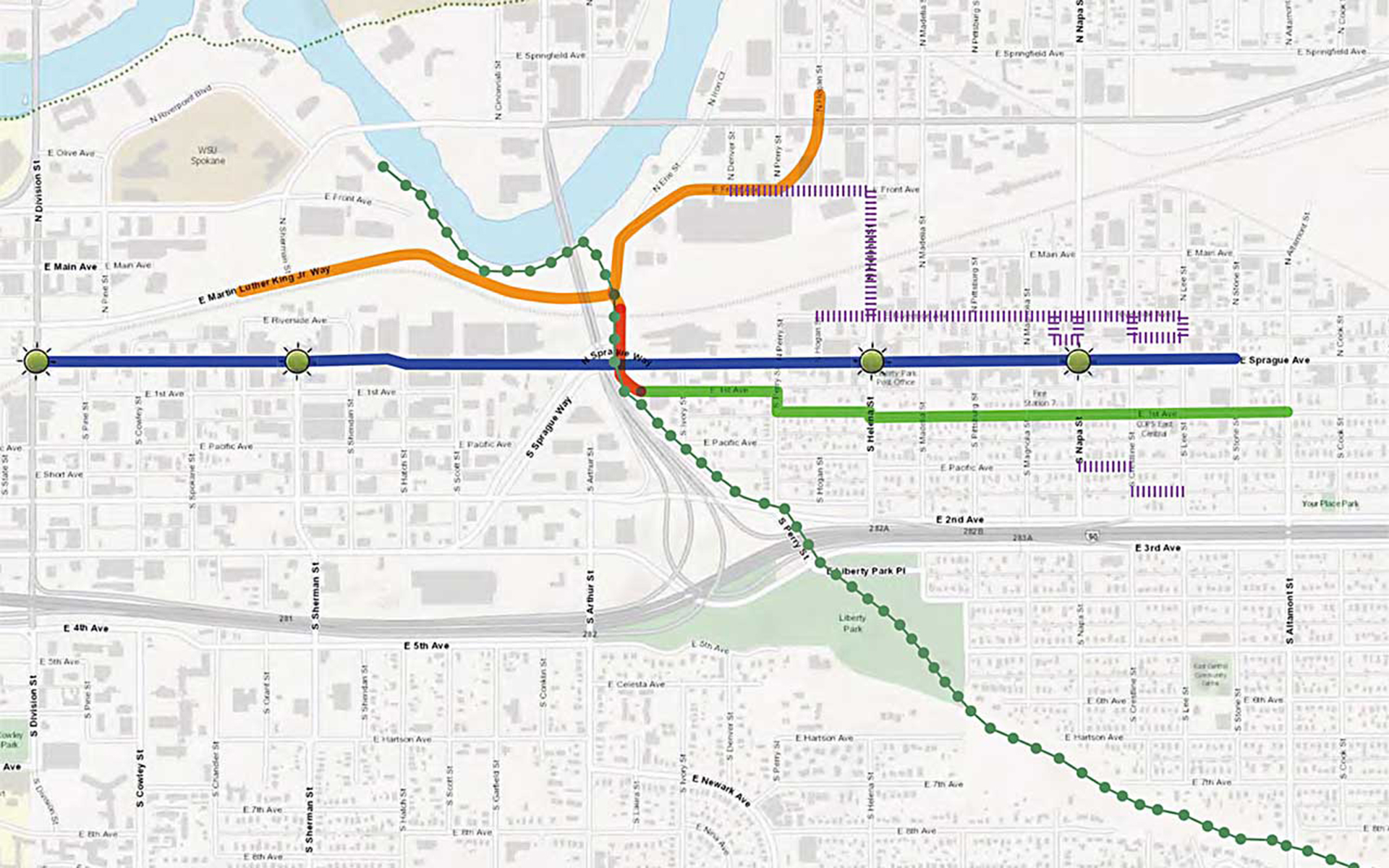 Sprague Targeted Investment Project Map